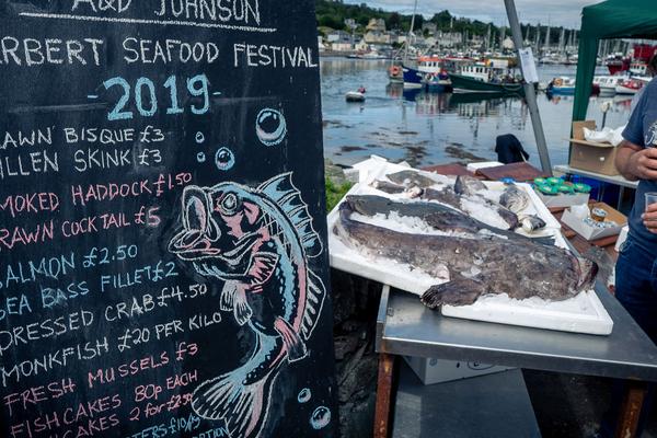 Tarbert seafood festival, Argyll