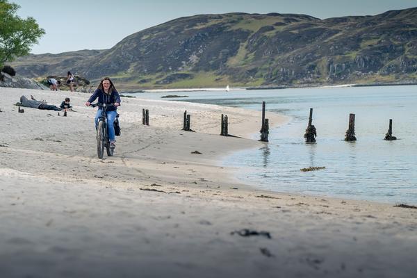 Fat biking, Morar, Road to the Isles, Lochaber